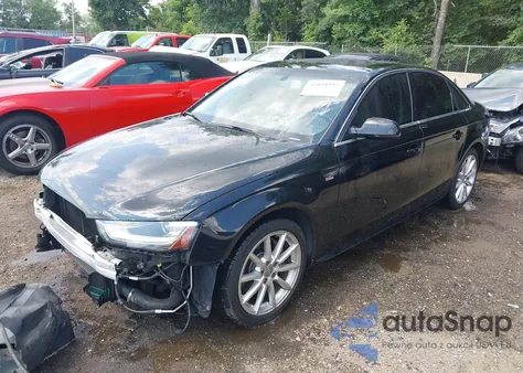 2016 Audi A4 2.0T Premium из США, поврежденный, VIN WAUBFAFLXGN015288